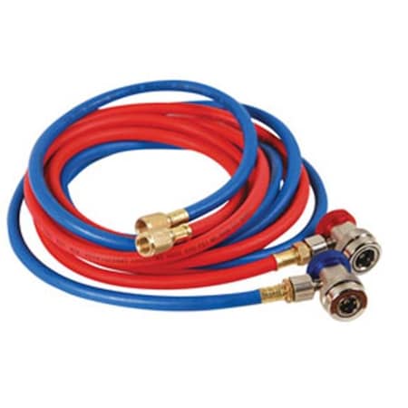 Fjc FJC 6448 R134A 10 Ft. Hose Set With Manual Couplers FJC-6448